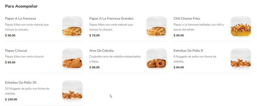 carl's jr menu mexico prices