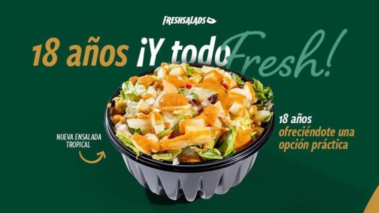 Fresh Salads Menú Precios México Actualizado 2024