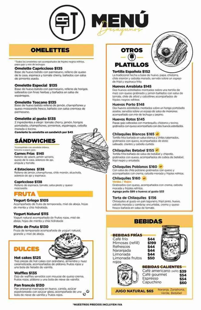 La Toscana Menu Mexico