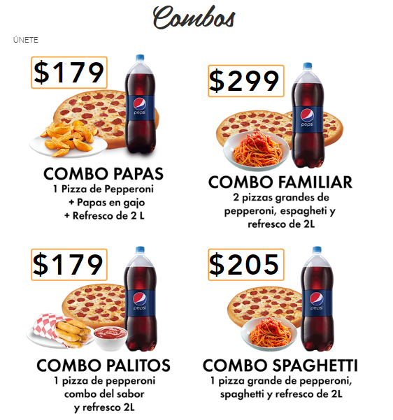 Pizza Deprizza Menu Mexico Últimas Tarifas 2025