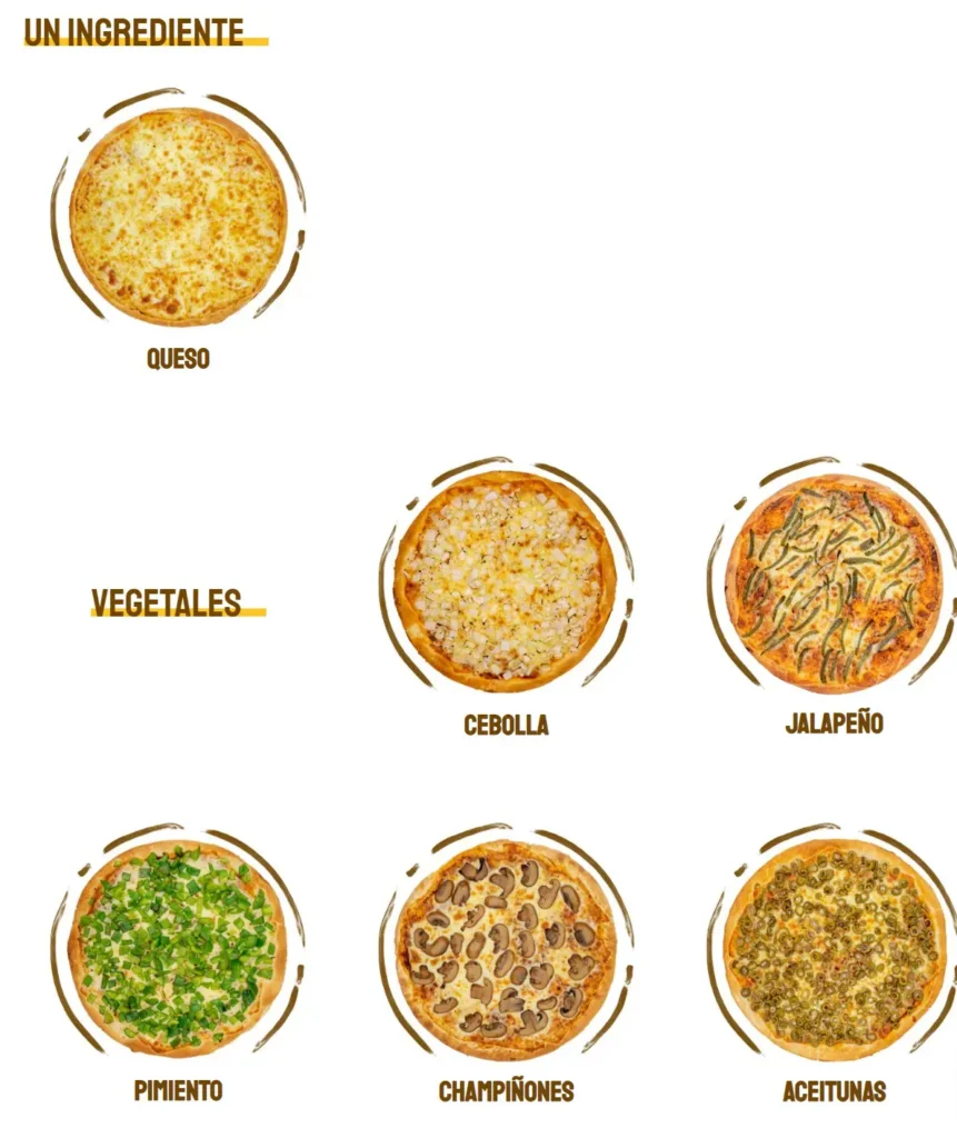 menú de pizza hut en méxico