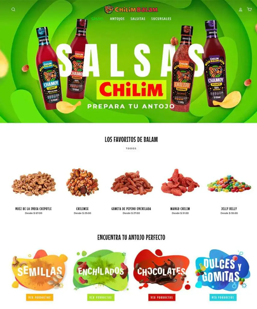 Chilim Balam Menu Mexico