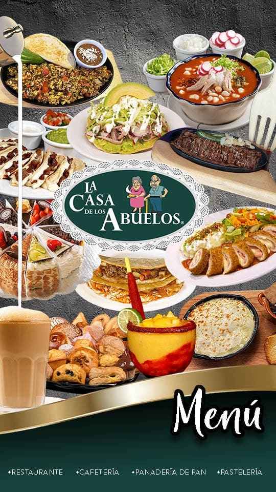 La Casa De Los Abuelos Menu Mexico