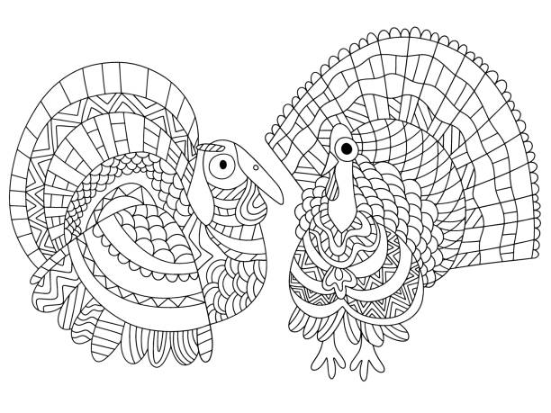 9 Thanksgiving History and Traditions through Coloring Pages