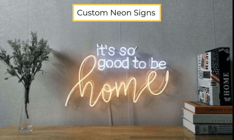 7 Custom Neon Signs for Seasonal Decorations