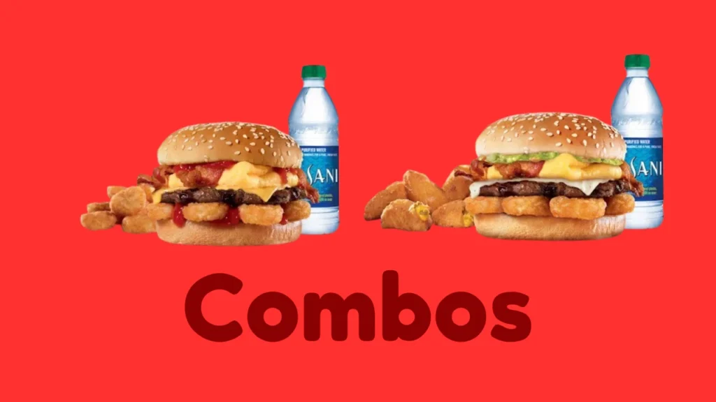 menu carls junior Combos