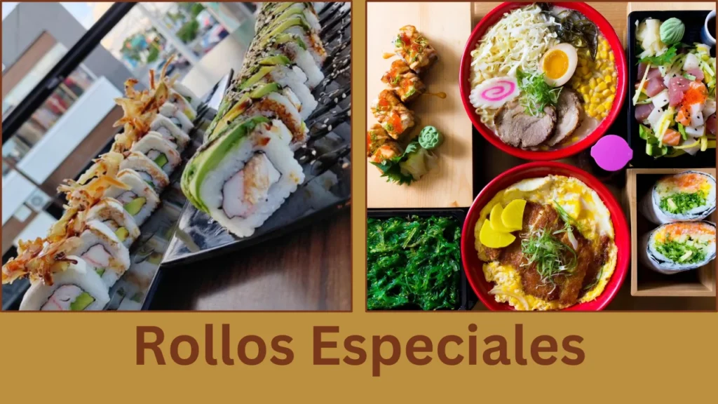 kapital sushi menu Special Rolls (Rollos Especiales)