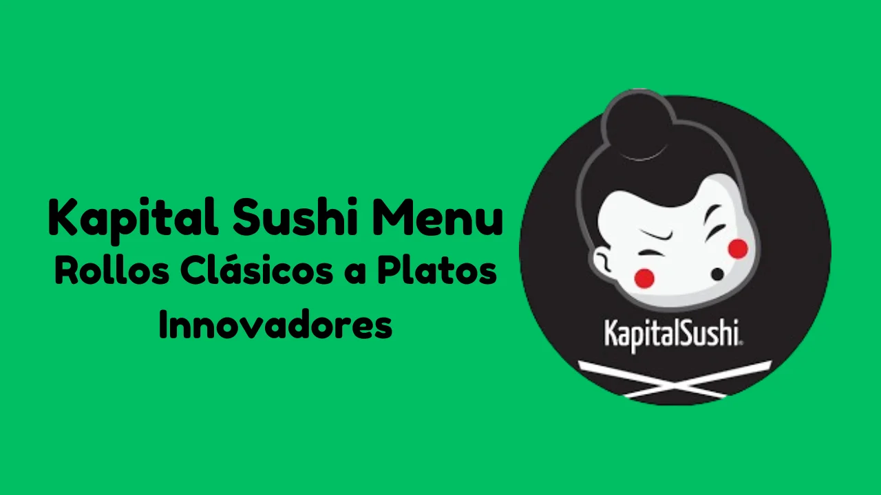 kapital sushi menu