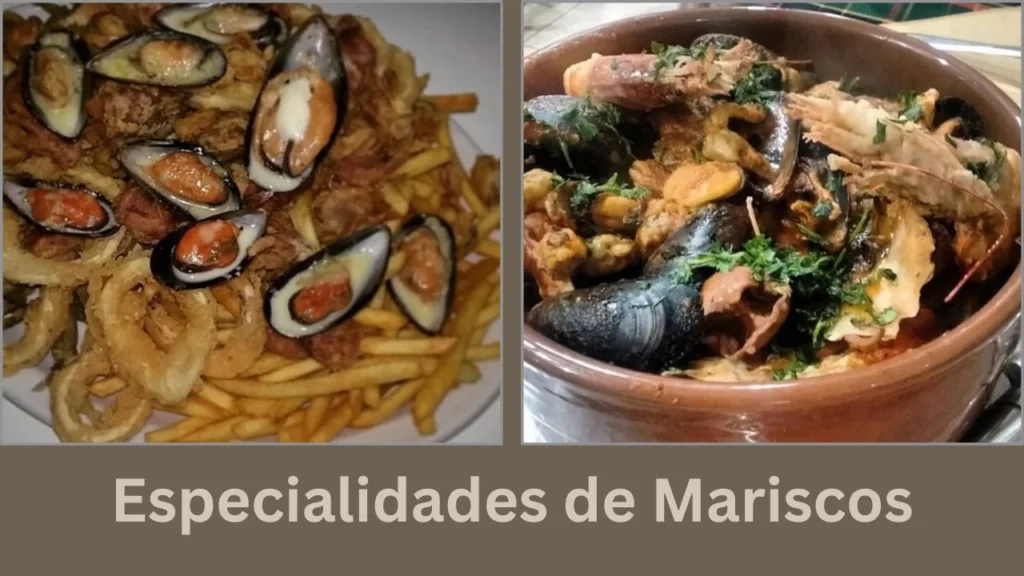 santa clara menu Especialidades de Mariscos