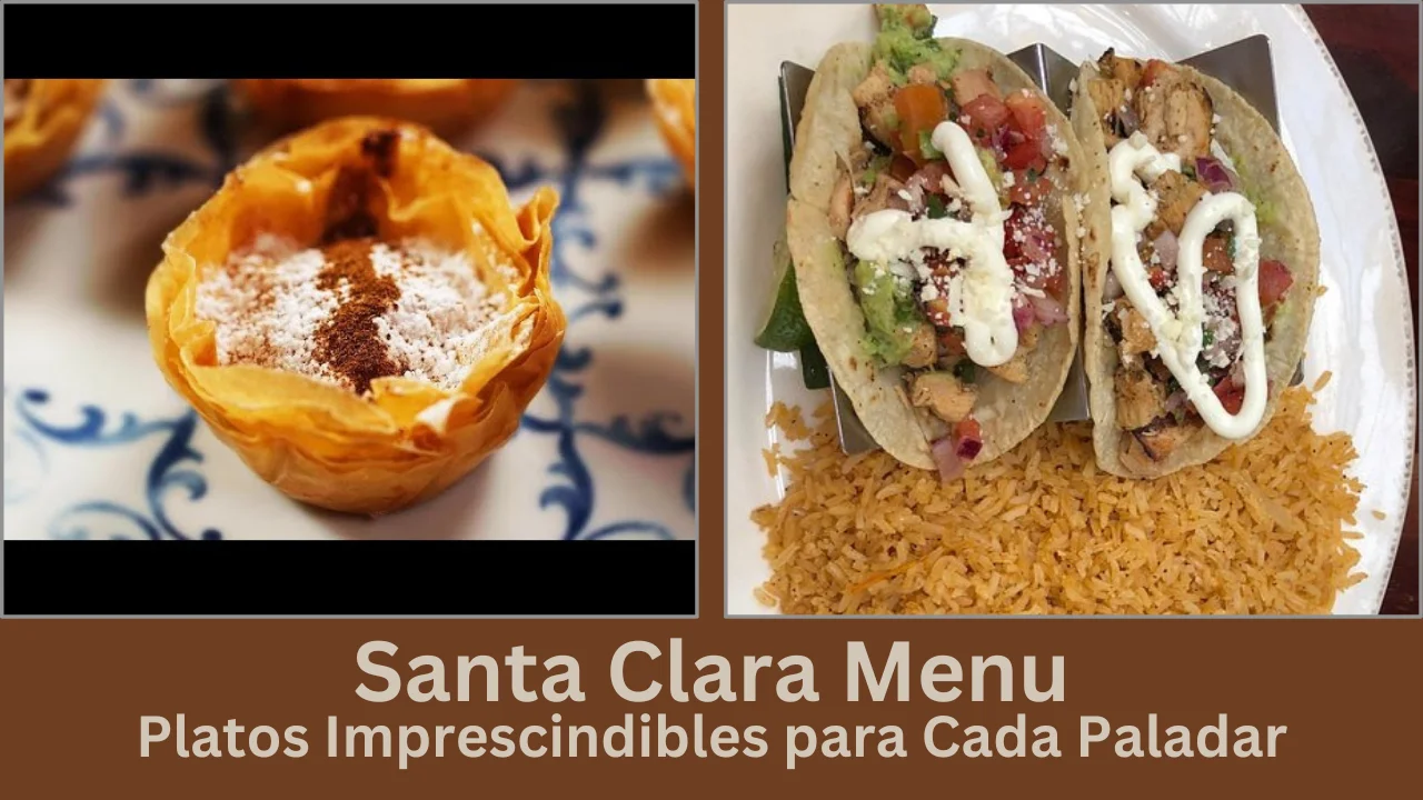 santa clara menu