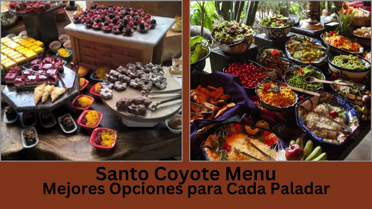 santo coyote menu