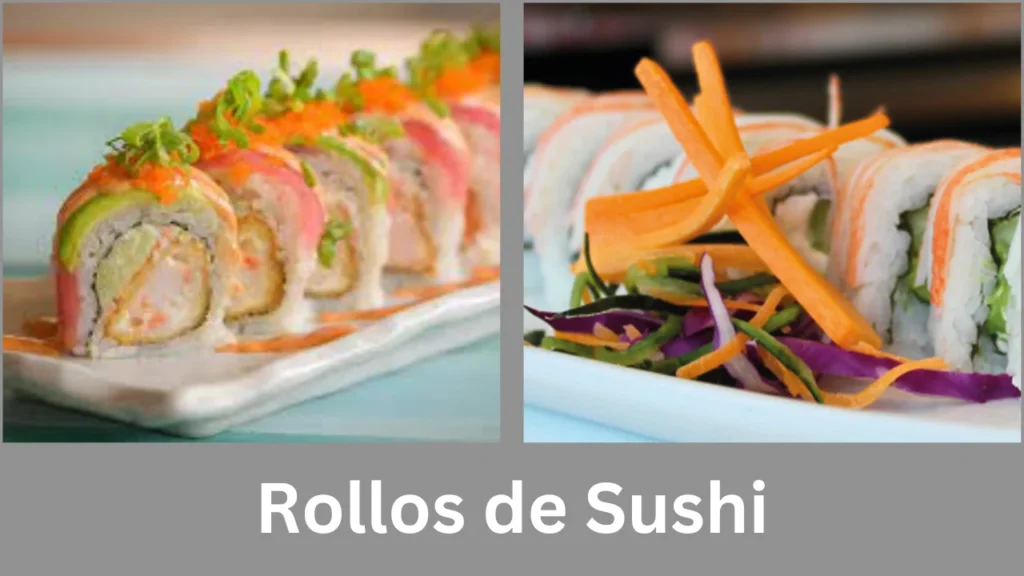 shirushi menu Rollos de Sushi