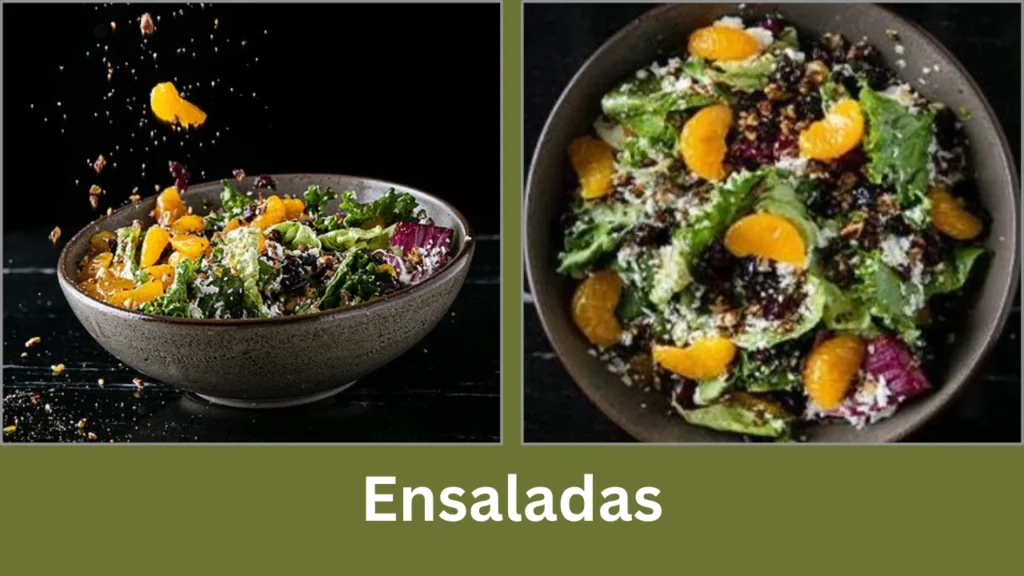 sonora prime menu Ensaladas