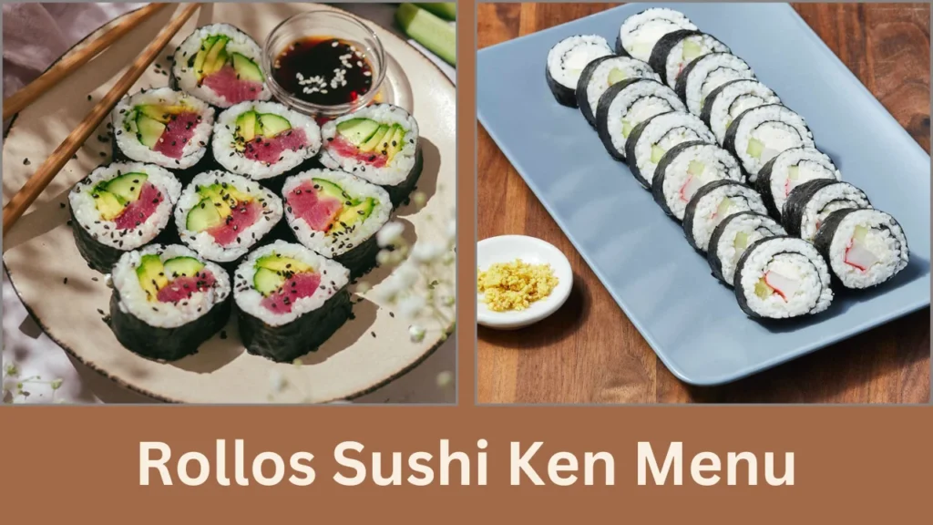 sushi ken menu Rollos Sushi Ken Menu