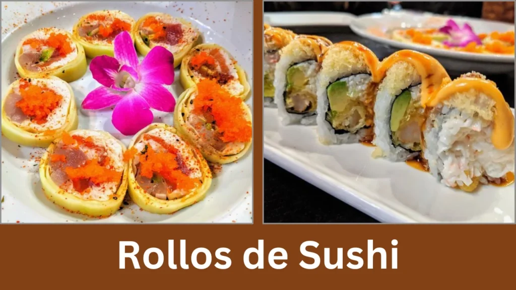 tabu sushi menu Rollos de Sushi