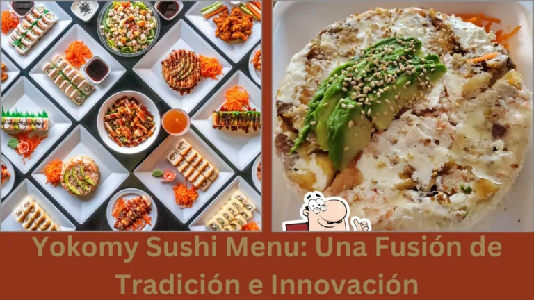 Yokomy Sushi Menu: Una Fusión de Tradición e Innovación