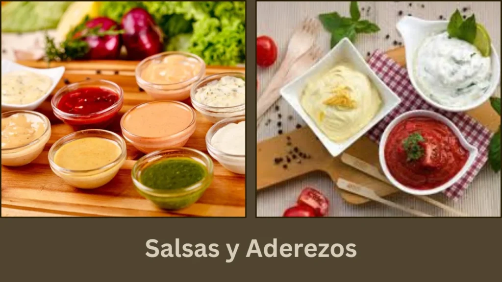 menu semanal para colon irritable Salsas y Aderezos