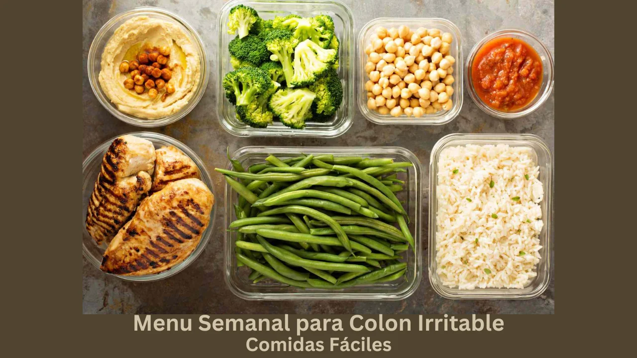 menu semanal para colon irritable