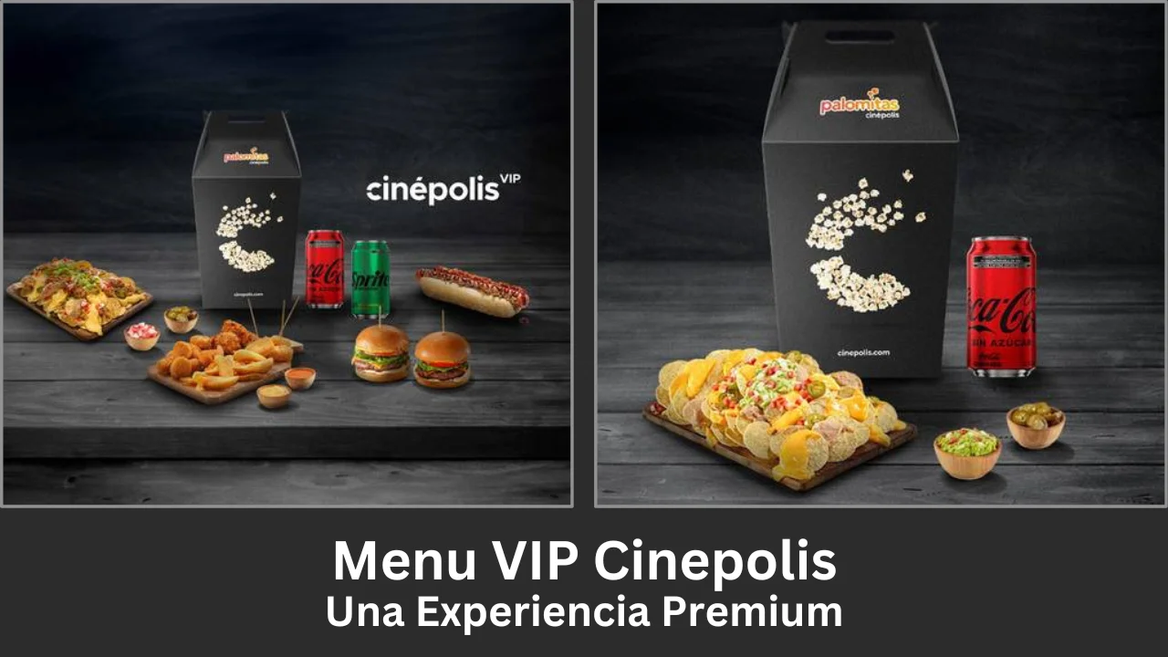 menu vip cinepolis