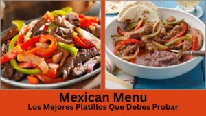 mexican menu