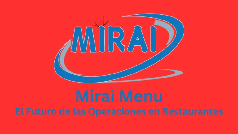 mirai menu