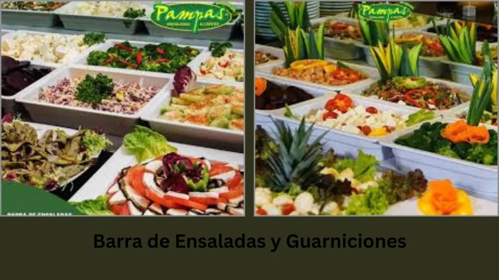 mr pampas menu Barra de Ensaladas y Guarniciones