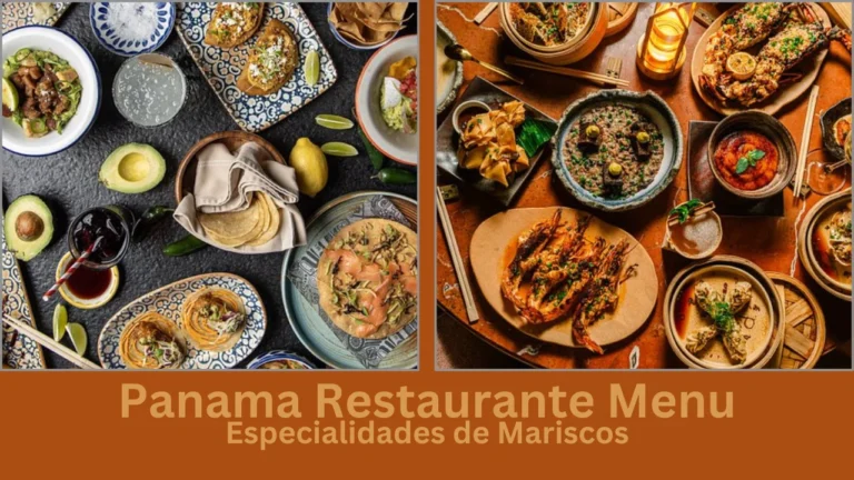 Panama Restaurante Menu: Especialidades de Mariscos