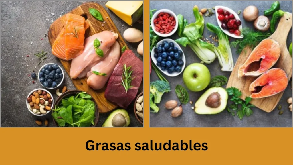 menu para bajar el colesterol Grasas saludables 