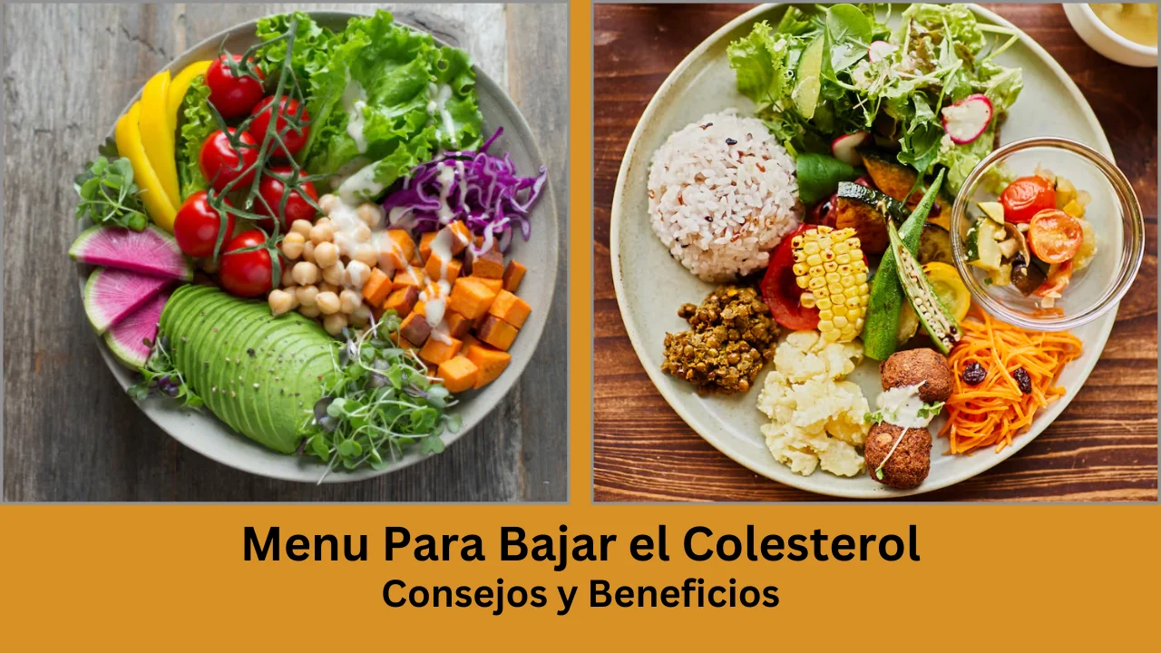 menu para bajar el colesterol