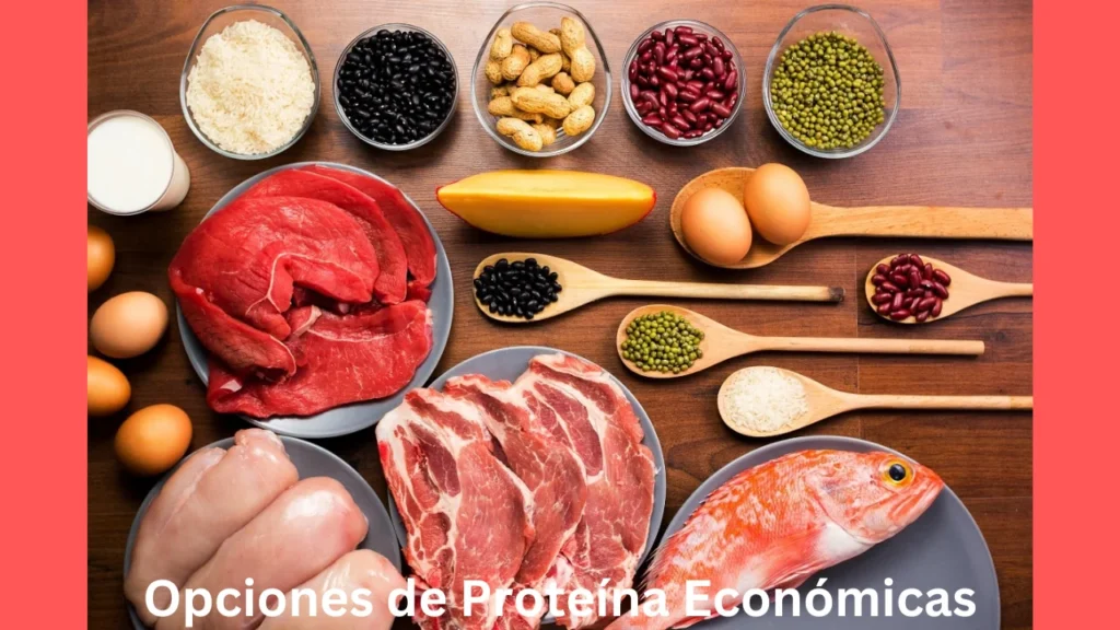 menu para la semana economico Opciones de Proteína Económicas