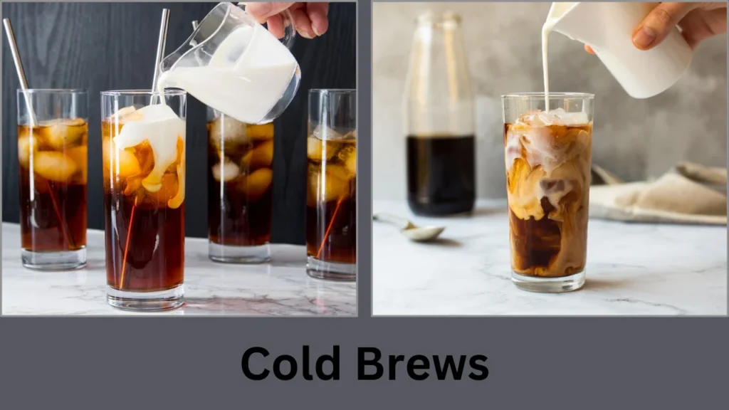 menu de starbucks bebidas frias Cold Brews