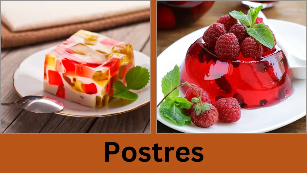 menu saludable para niños Postres