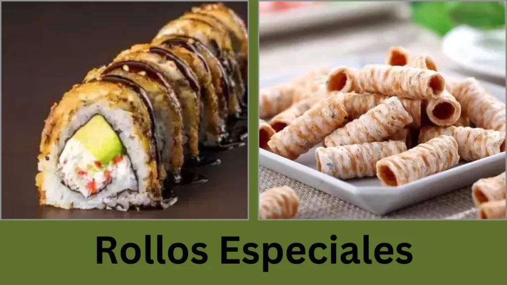 menu sushi factory Rollos Especiales