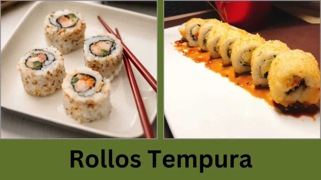 menu sushi factory Rollos Tempura