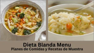 dieta blanda menu