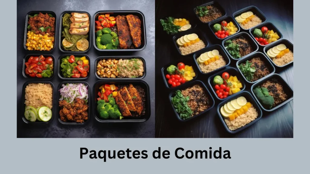 menu casero para la semana Paquetes de Comida