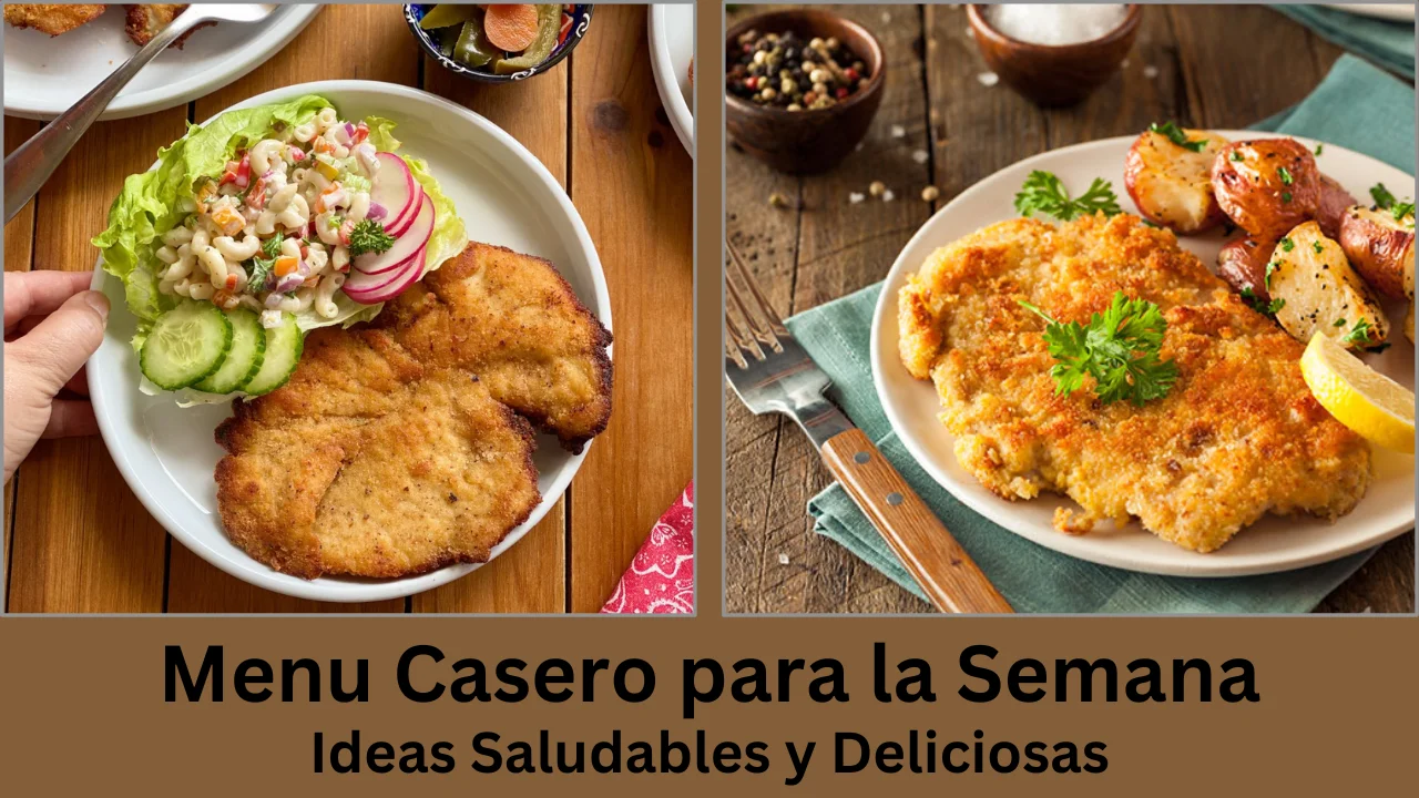 menu casero para la semana