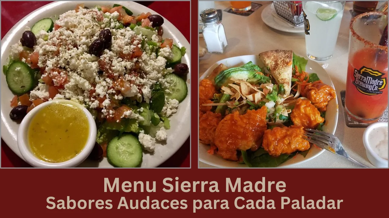 menu sierra madre