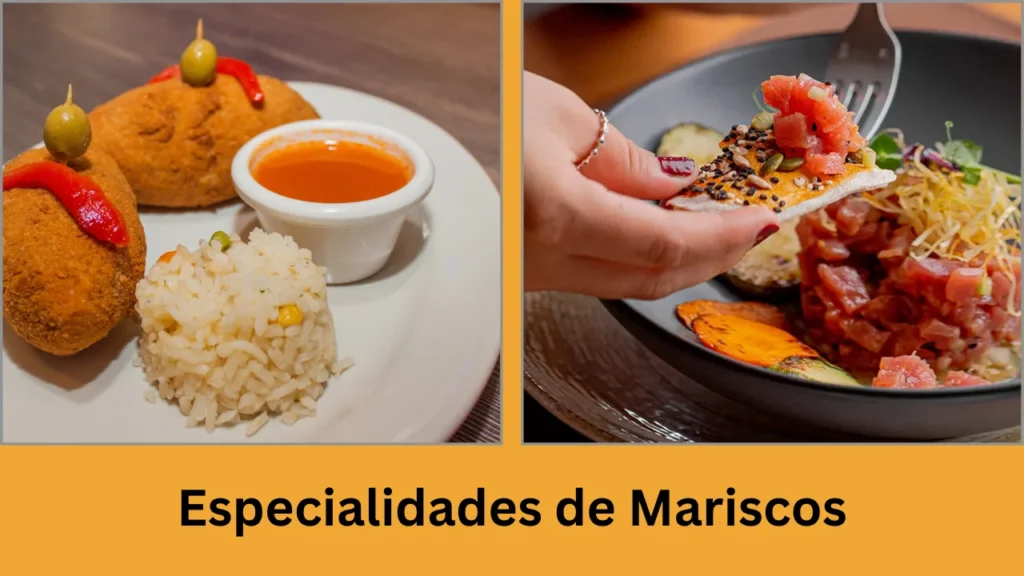 noreste grill menu Especialidades de Mariscos