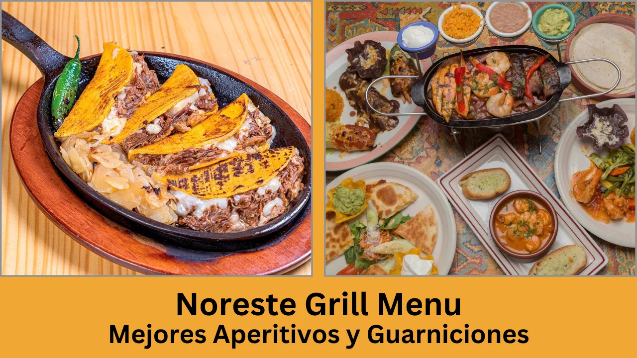 noreste grill menu