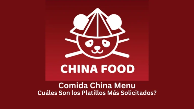 comida china menu