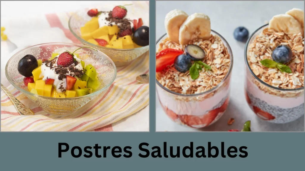 menú semanal para operados de vesícula Postres Saludables