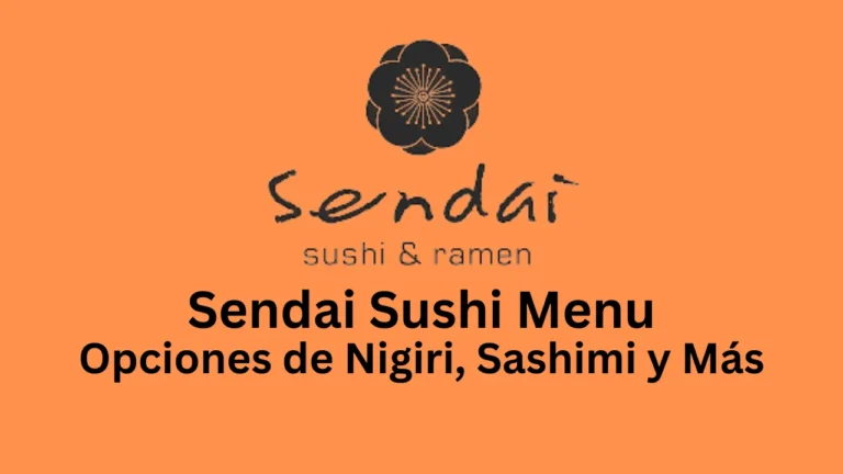 sendai sushi menu