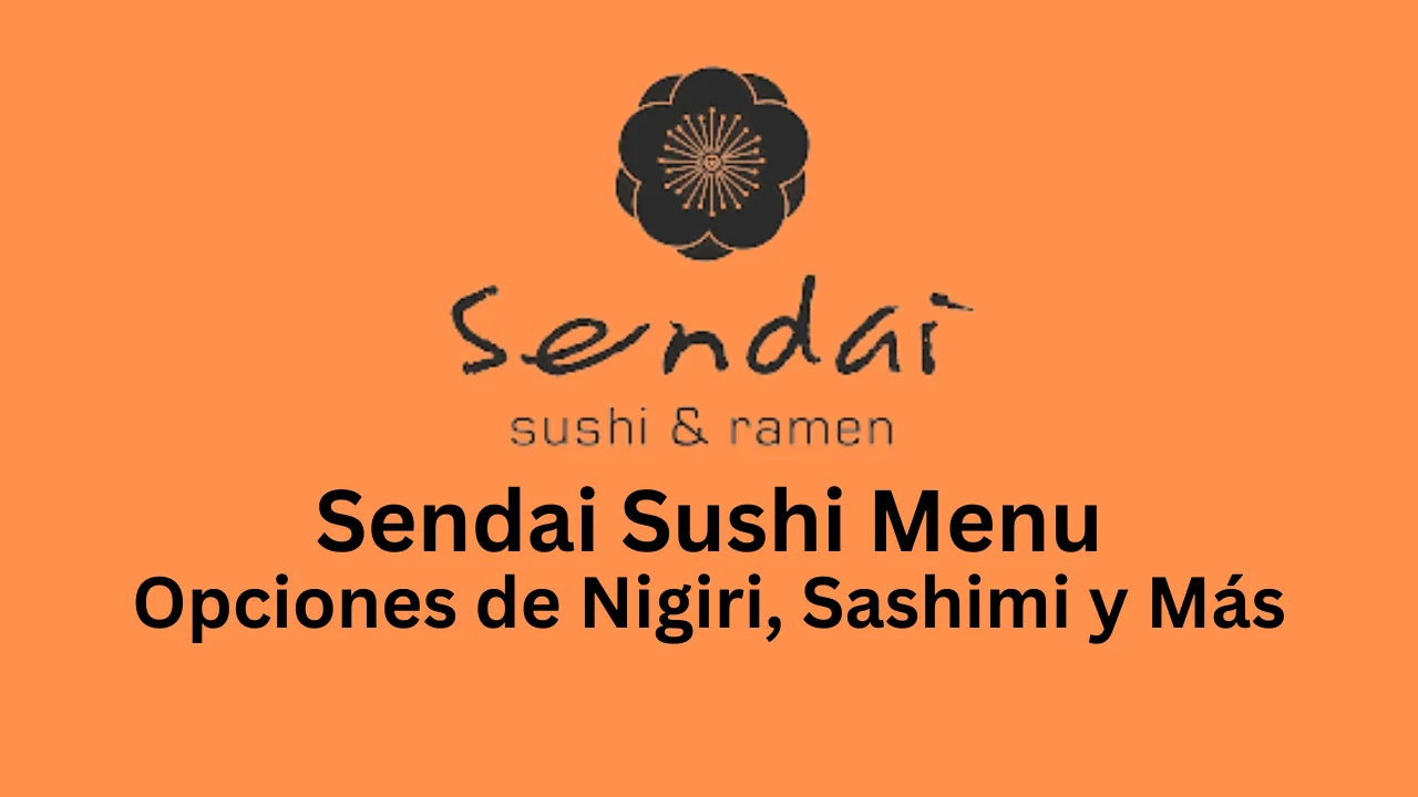 sendai sushi menu