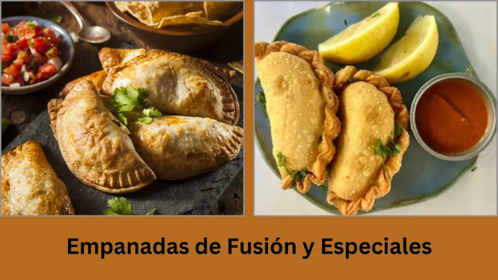 todo empanadas menu Empanadas de Fusión y Especiales