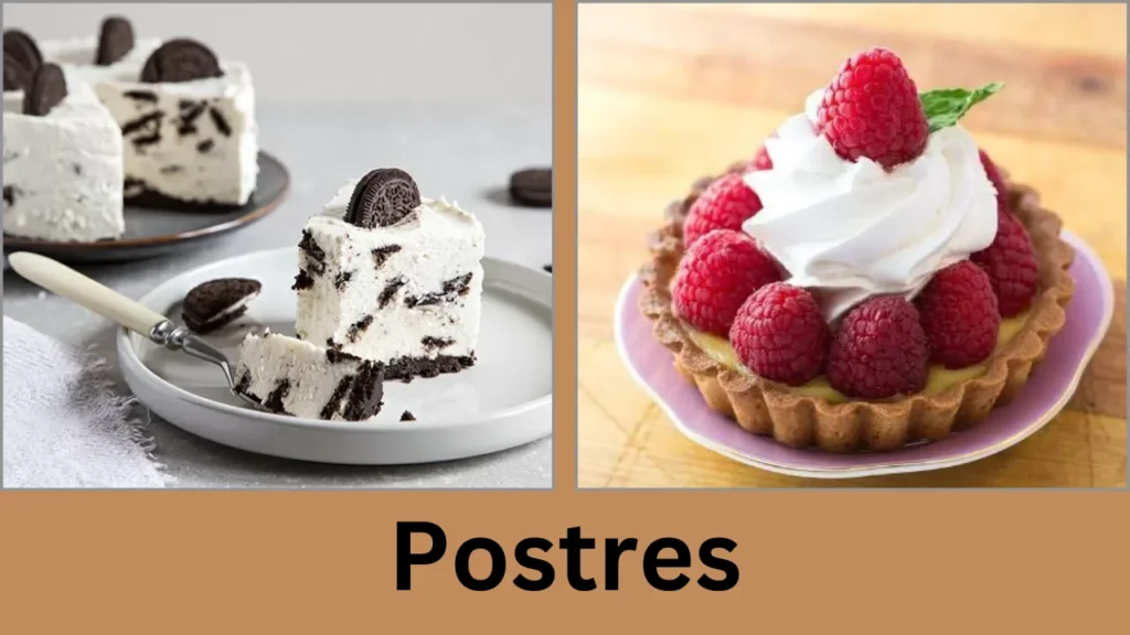 qin menu Postres