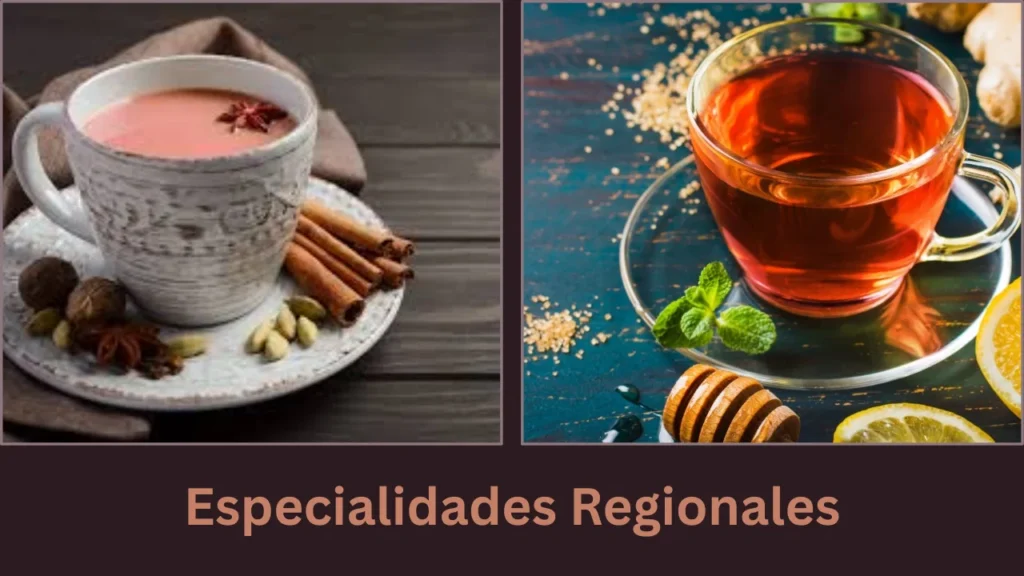 chai menu Especialidades Regionales