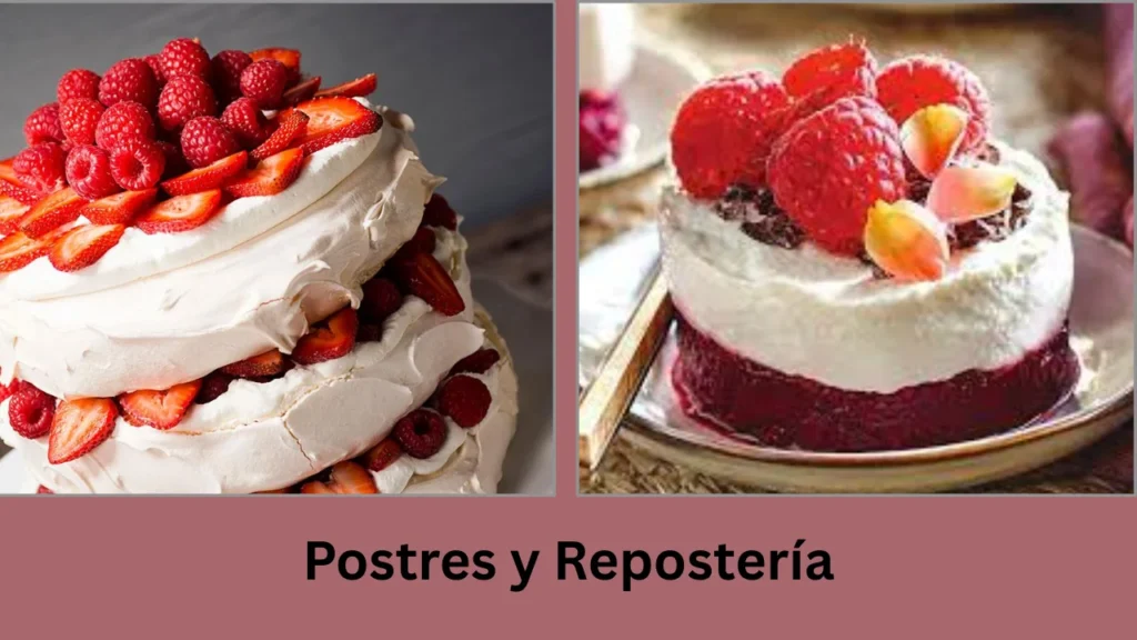 garabatos menu Postres y Repostería