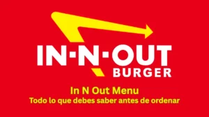 in n out menu