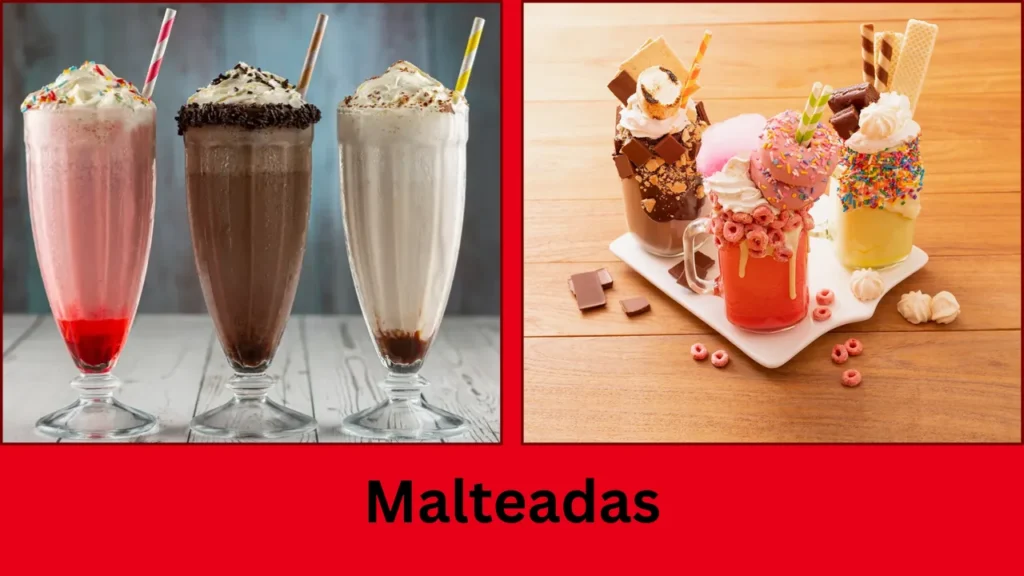 in n out menu Malteadas